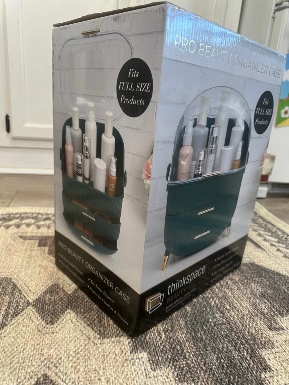 New ThinkSpace Pro Beauty Organizer Case   New in box